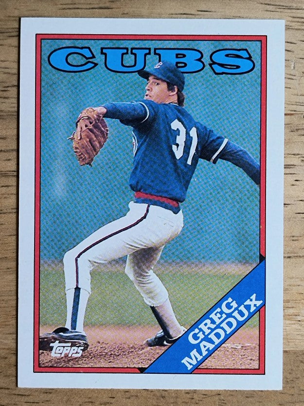 1988 Topps #361 Greg Maddux