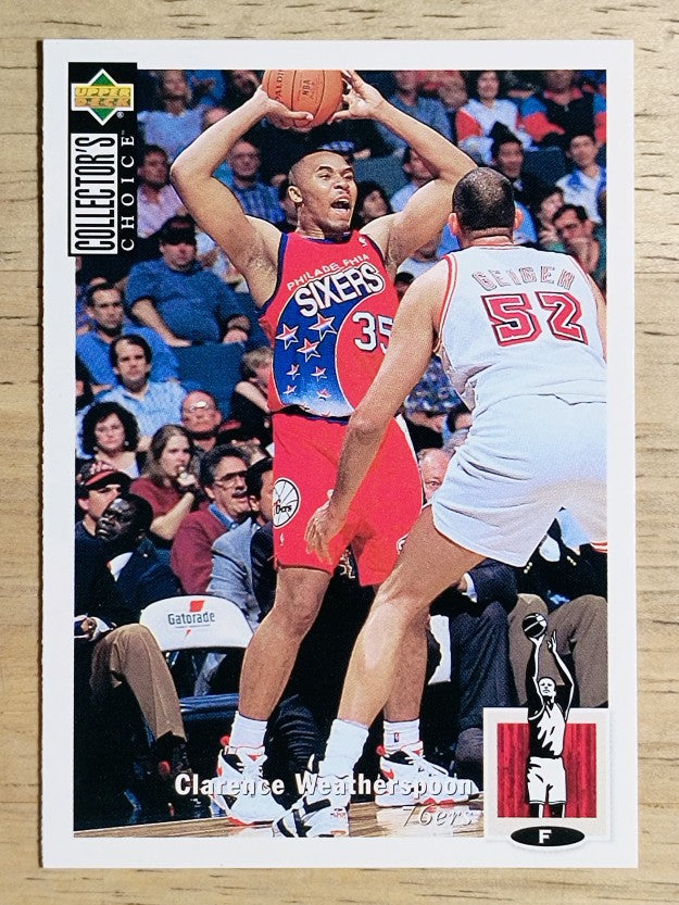 1994-95 Collector's Choice #35 Clarence Weatherspoon