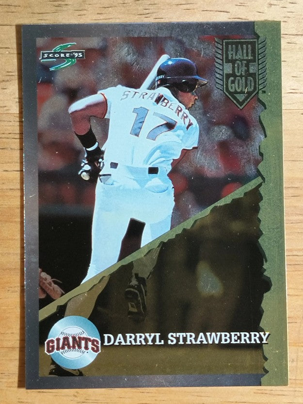 1995 Score Hall of Gold #HG36 Darryl Strawberry
