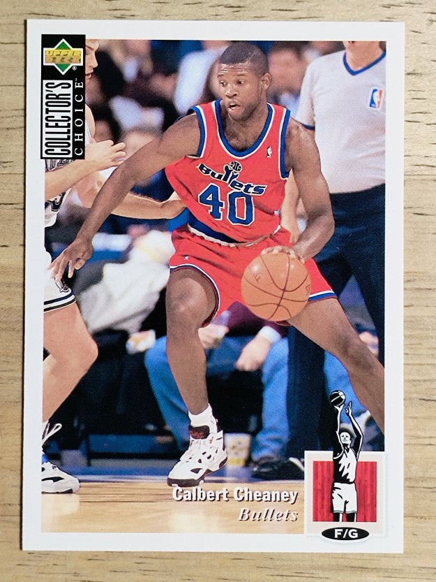 1994-95 Collector's Choice #40 Calbert Cheaney