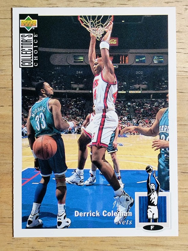 1994-95 Collector's Choice #44 Derrick Coleman