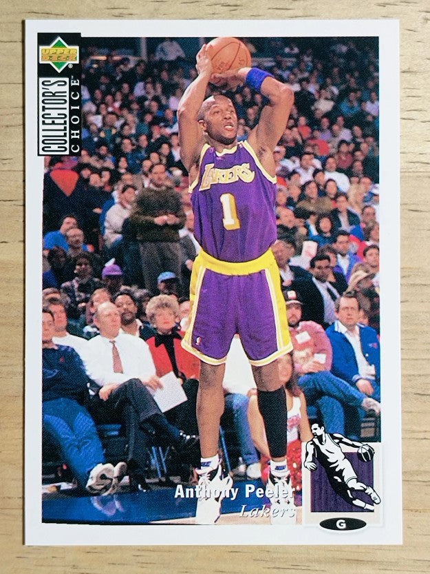 1994-95 Collector's Choice #62 Anthony Peeler