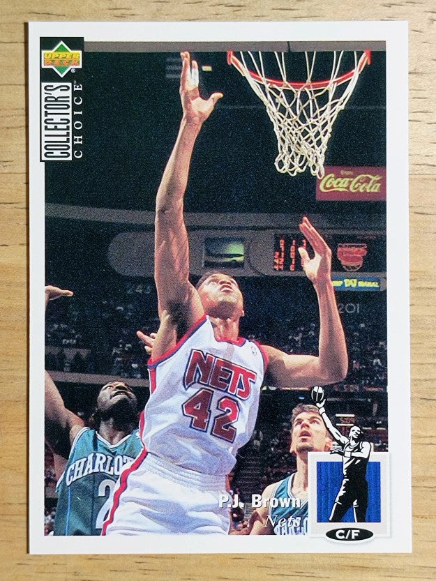 1994-95 Collector's Choice #74 P.J. Brown