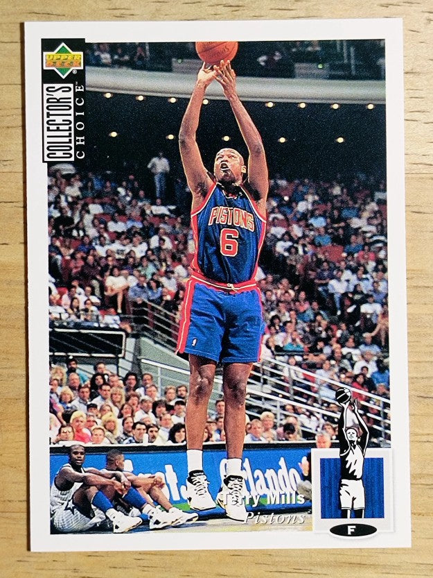 1994-95 Collector's Choice #106 Terry Mills