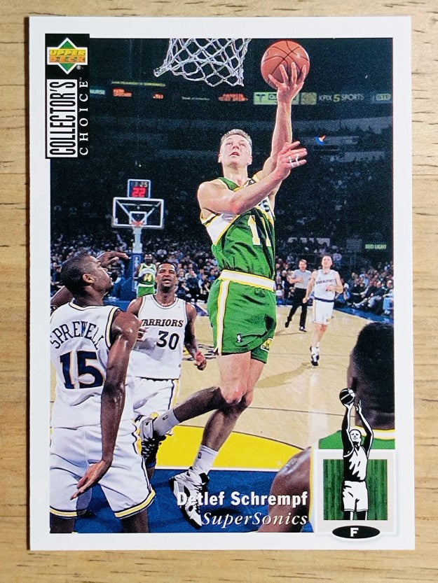 1994-95 Collector's Choice #111 Detlef Schrempf