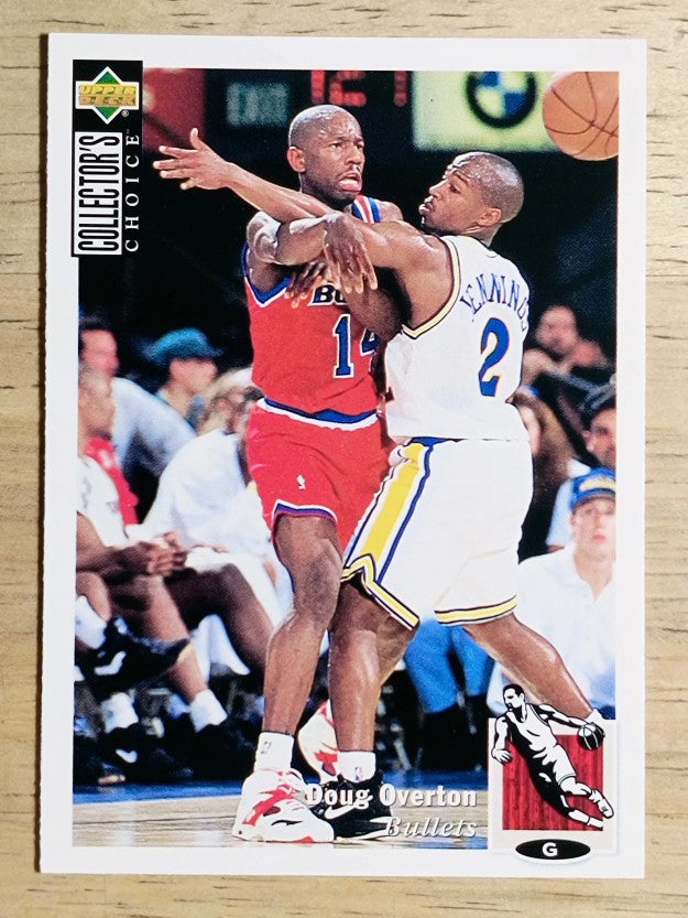 1994-95 Collector's Choice #114 Doug Overton
