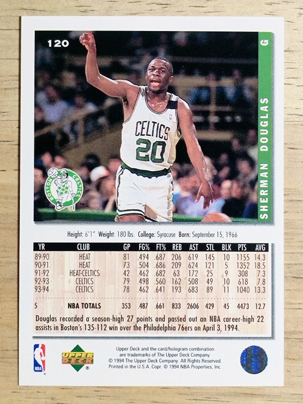 1994-95 Collector's Choice #120 Sherman Douglas