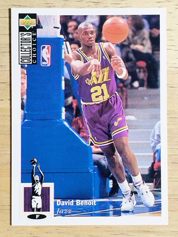 1994-95 Collector's Choice #121 David Benoit
