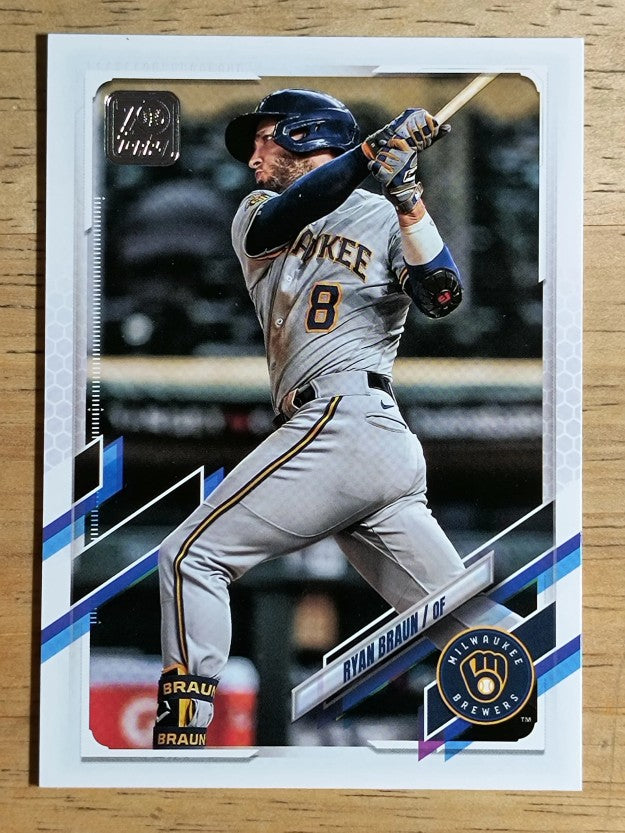 2021 Topps #497 Ryan Braun