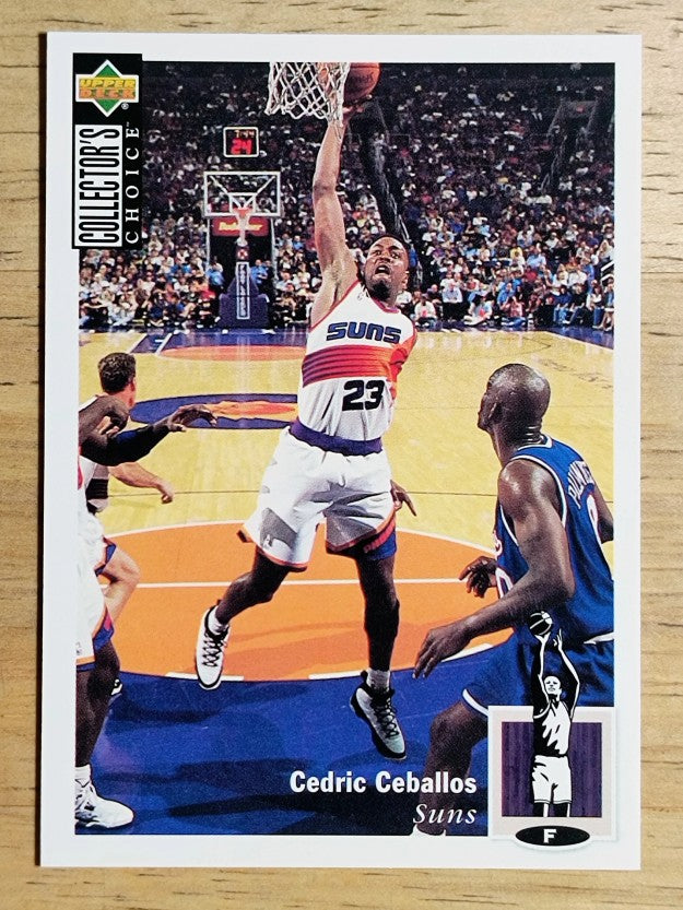 1994-95 Collector's Choice #123 Cedric Ceballos