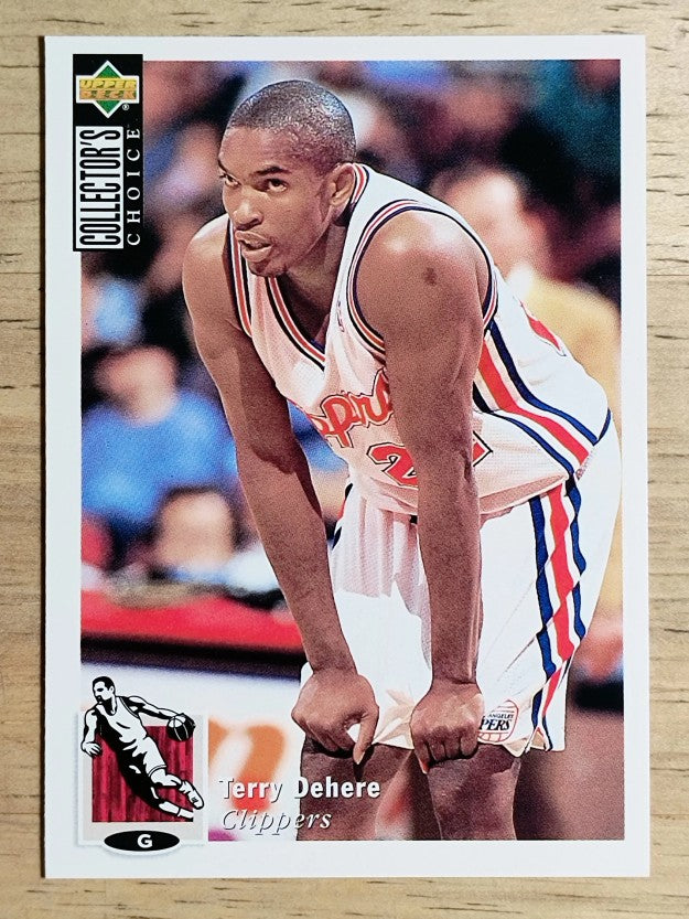 1994-95 Collector's Choice #128 Terry Dehere