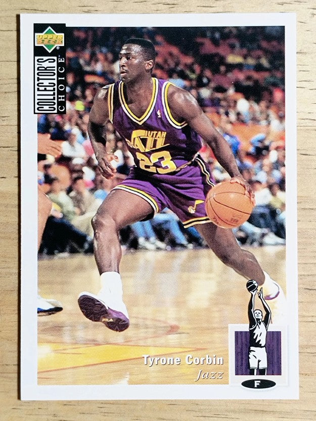 1994-95 Collector's Choice #138 Tyrone Corbin