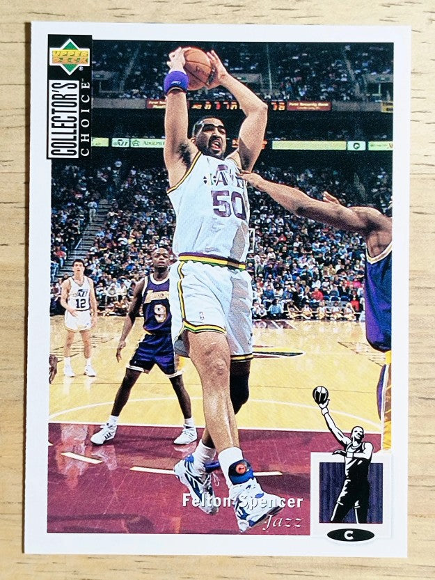 1994-95 Collector's Choice #150 Felton Spencer