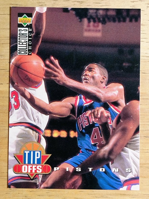 1994-95 Collector's Choice #173 Joe Dumars TO