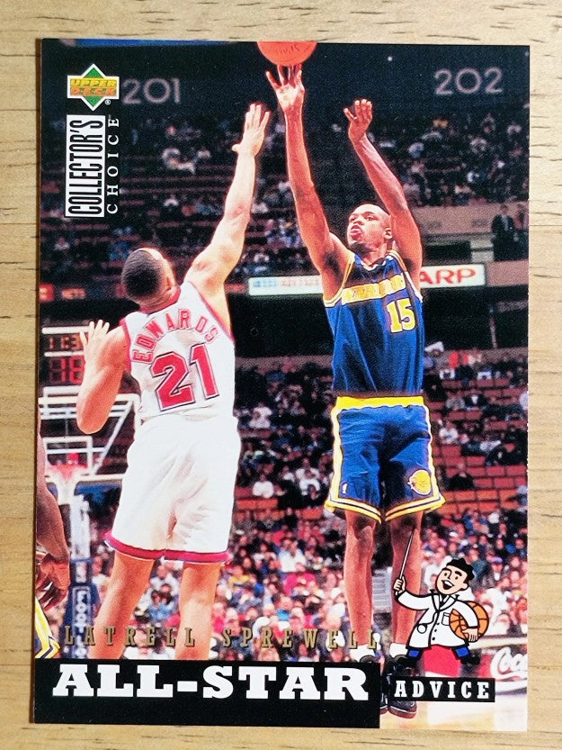 1994-95 Collector's Choice #198 Latrell Sprewell ASA