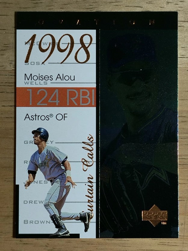 1999 Upper Deck Ovation Curtain Calls #R15 Moises Alou