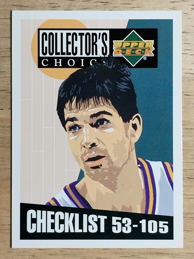 1994-95 Collector's Choice #208 John Stockton CL