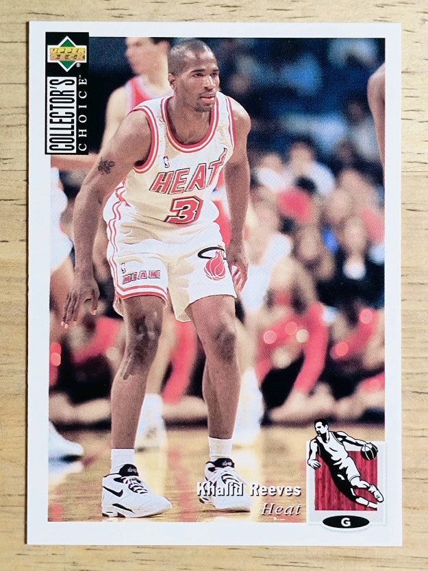 1994-95 Collector's Choice #318 Khalid Reeves RC