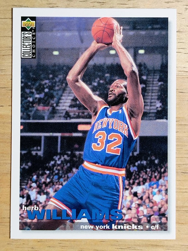 1995-96 Collector's Choice #84 Herb Williams