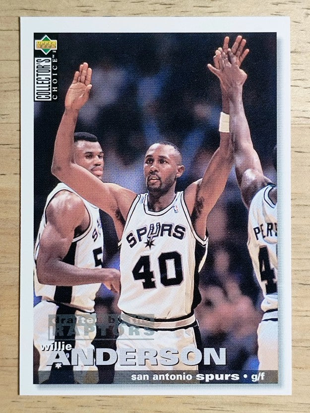 1995-96 Collector's Choice #150 Willie Anderson