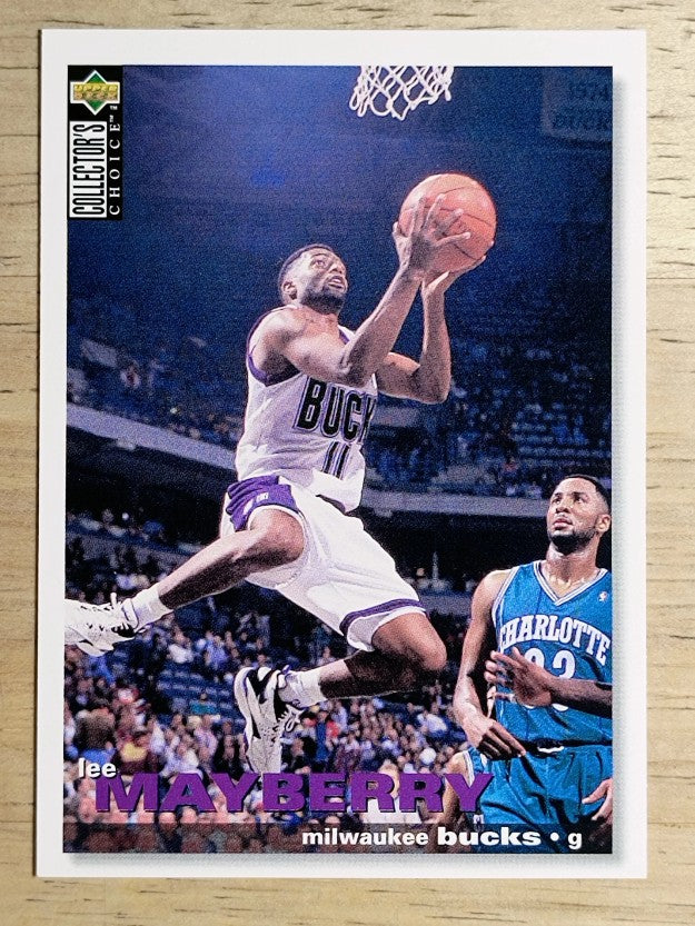 1995-96 Collector's Choice #160 Lee Mayberry