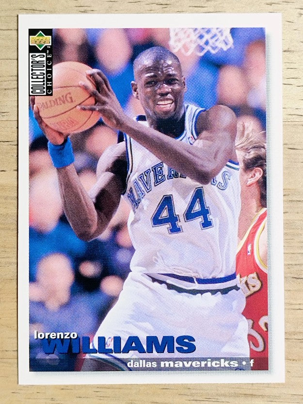 1995-96 Collector's Choice #290 Lorenzo Williams