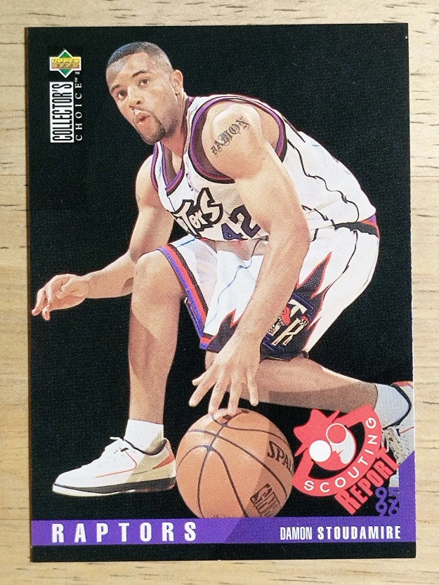 1995-96 Collector's Choice #346 Damon Stoudamire SR