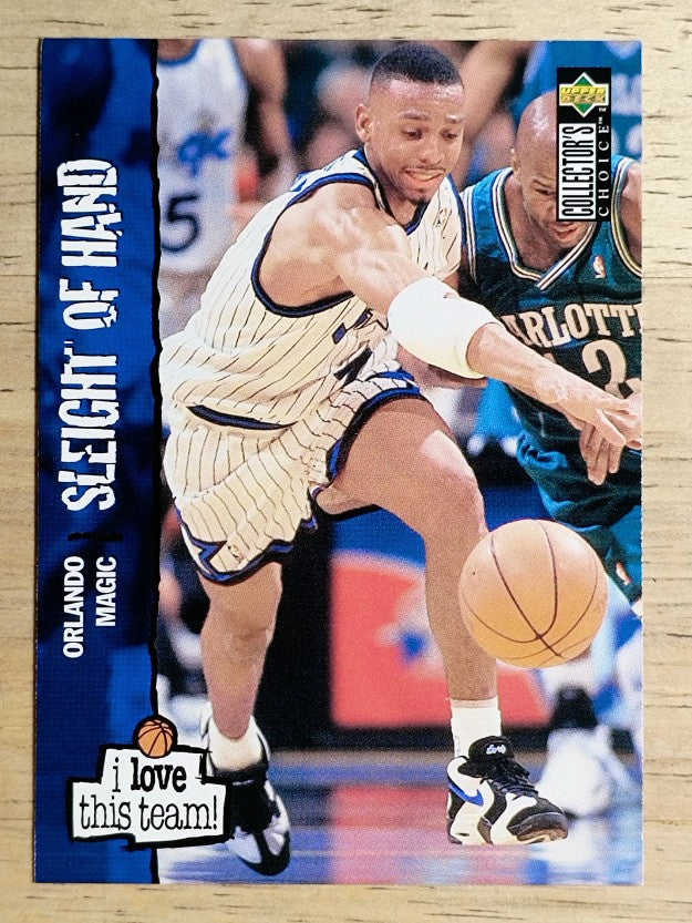 1995-96 Collector's Choice #384 Anfernee Hardaway LOVE