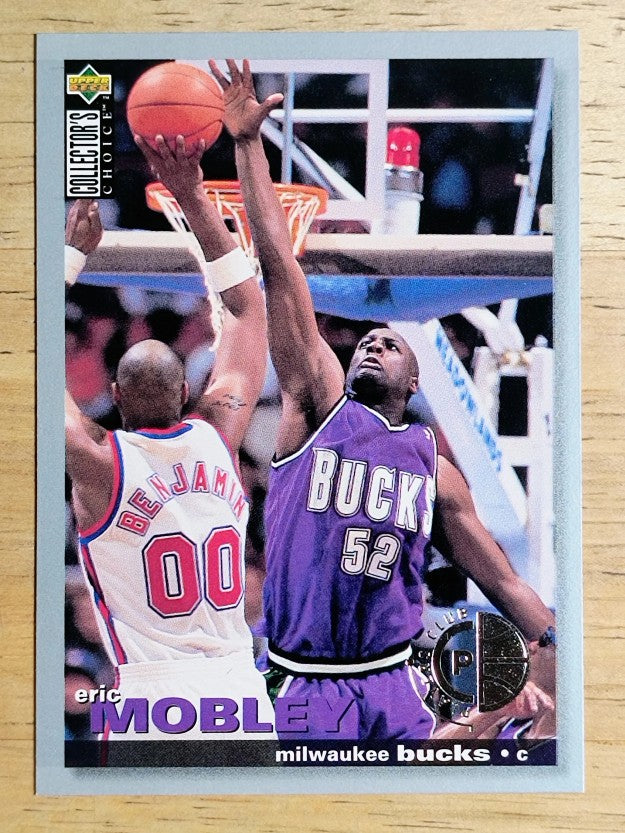 1995-96 Collector's Choice Player's Club #104 Eric Mobley