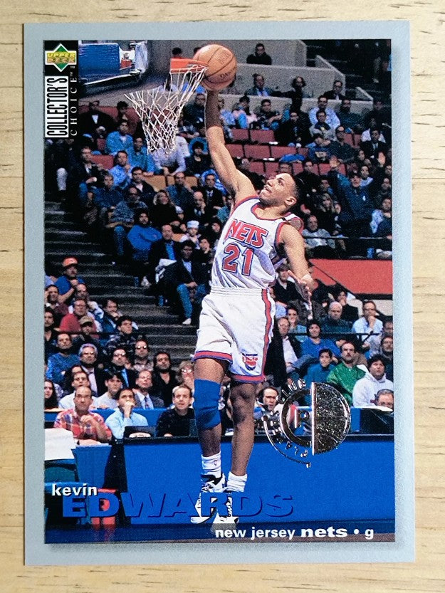 1995-96 Collector's Choice Player's Club #236 Kevin Edwards