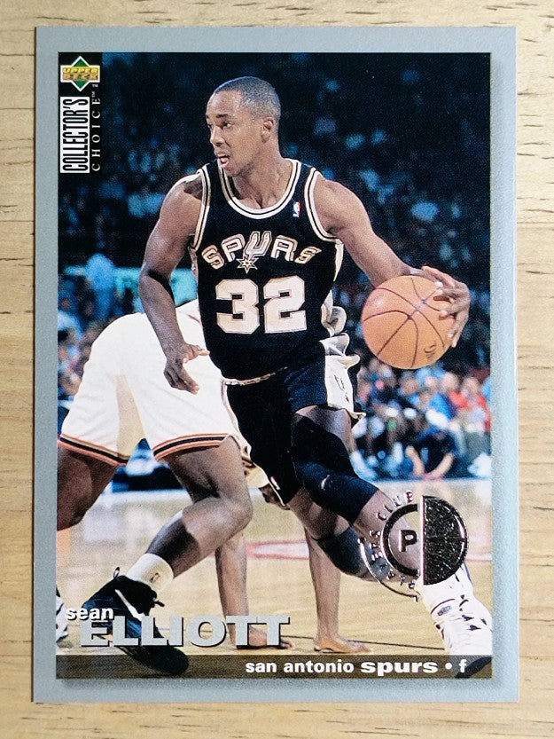 1995-96 Collector's Choice Player's Club #252 Sean Elliott