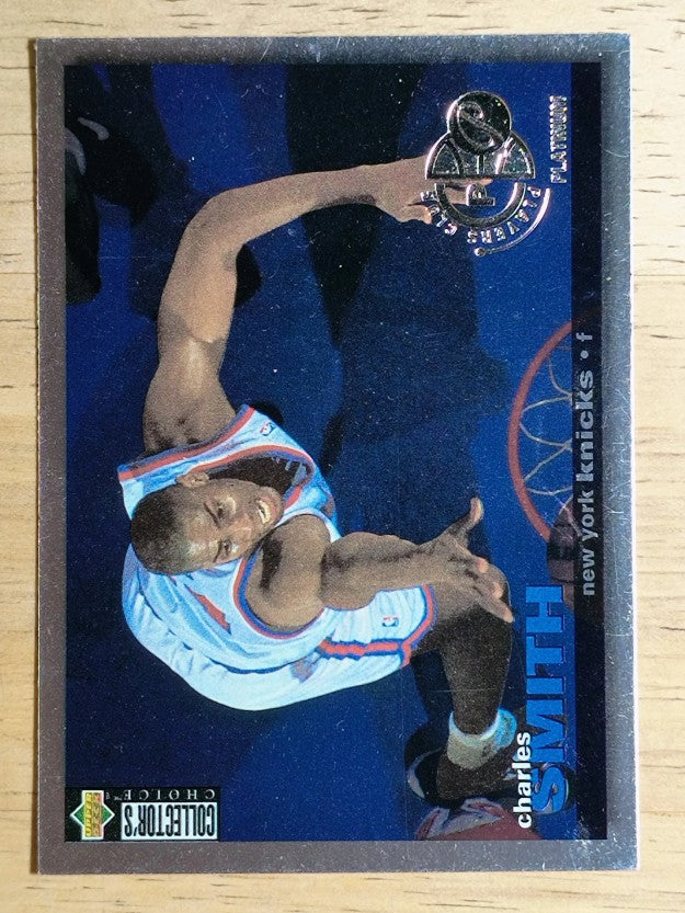 1995-96 Collector's Choice Player's Club Platinum #39 Charles Smith (NM)