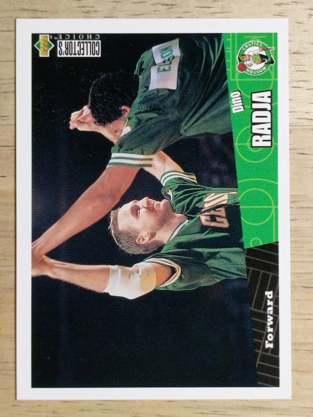 1996-97 Collector's Choice #8 Dino Radja