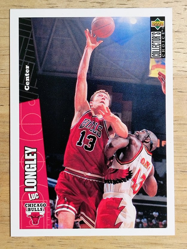 1996-97 Collector's Choice #24 Luc Longley