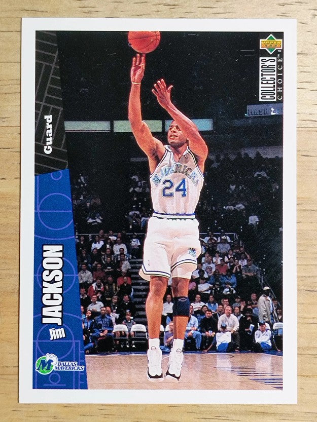 1996-97 Collector's Choice #36 Jim Jackson