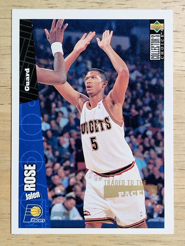1996-97 Collector's Choice #42 Jalen Rose