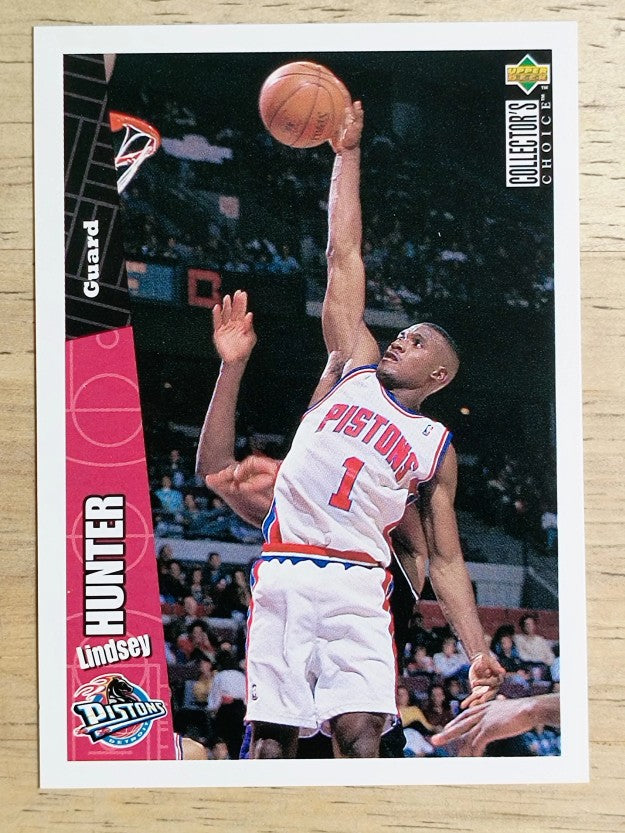 1996-97 Collector's Choice #49 Lindsey Hunter