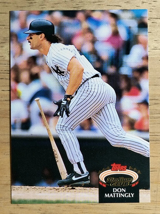 1992 Stadium Club #420 Don Mattingly