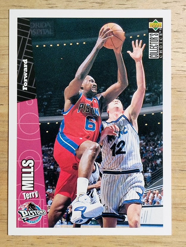 1996-97 Collector's Choice #50 Terry Mills