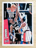 1996-97 Collector's Choice #62 Chucky Brown
