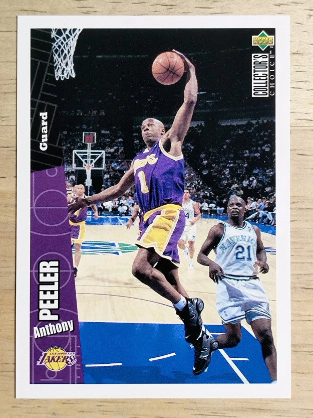 1996-97 Collector's Choice #76 Anthony Peeler
