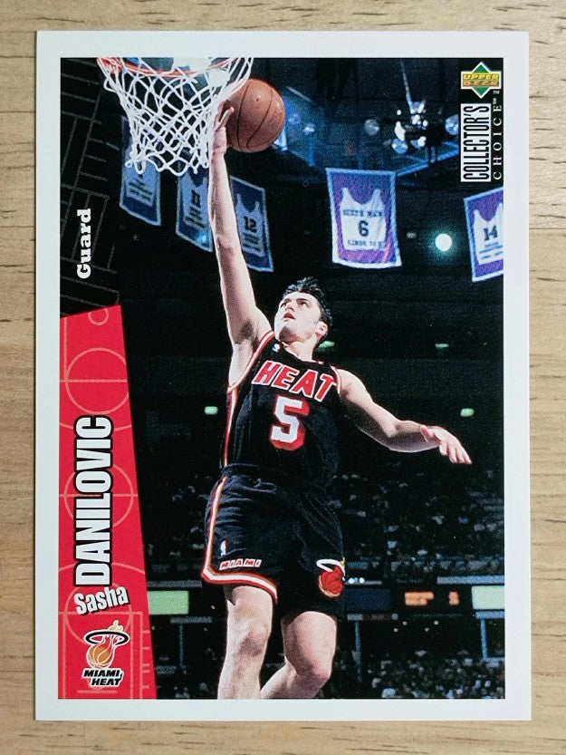 1996-97 Collector's Choice #80 Sasha Danilovic