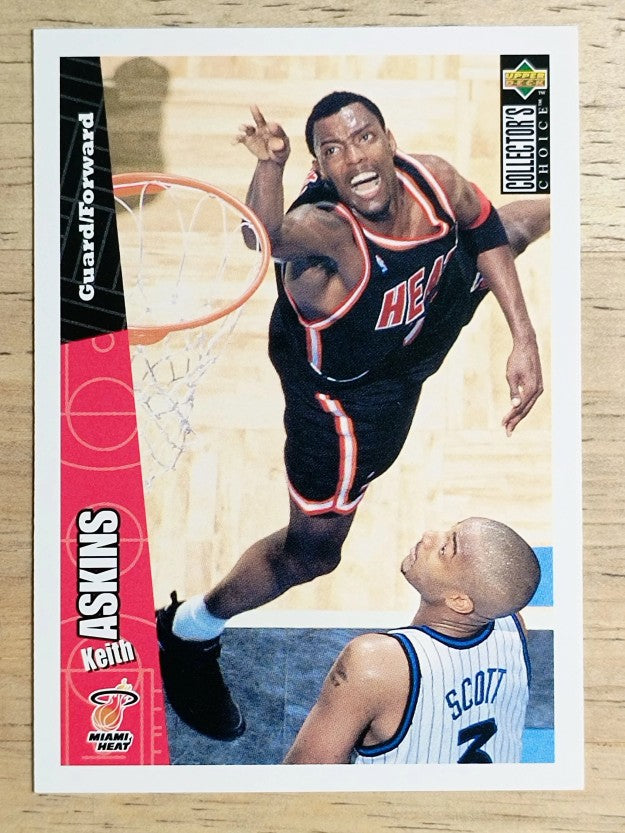 1996-97 Collector's Choice #82 Keith Askins