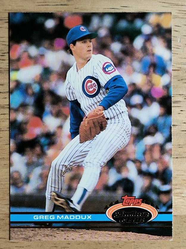 1991 Stadium Club #126 Greg Maddux