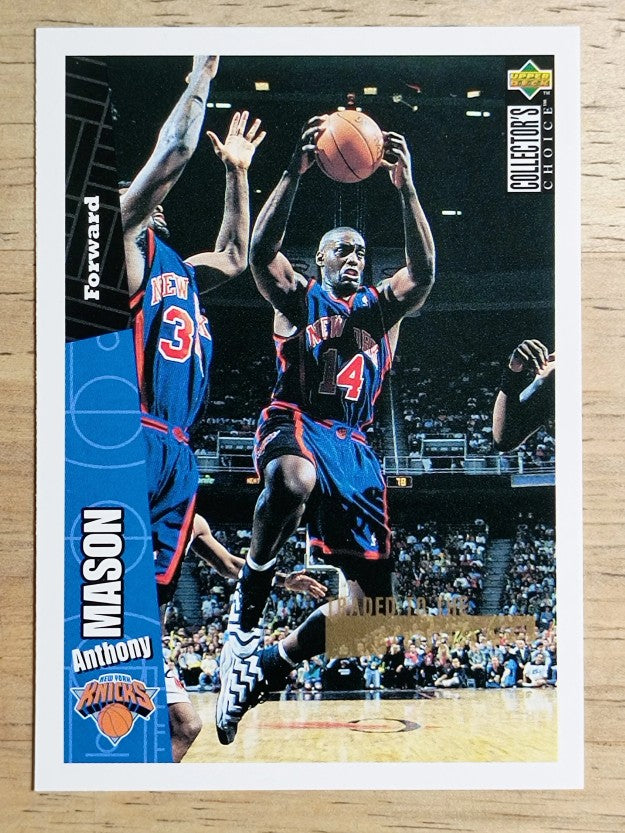 1996-97 Collector's Choice #102 Anthony Mason