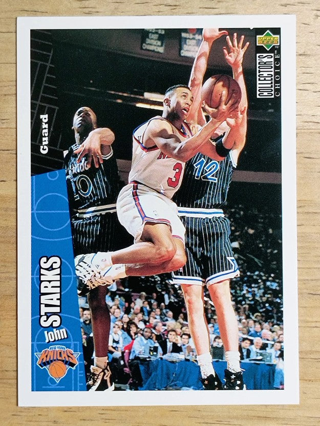 1996-97 Collector's Choice #103 John Starks