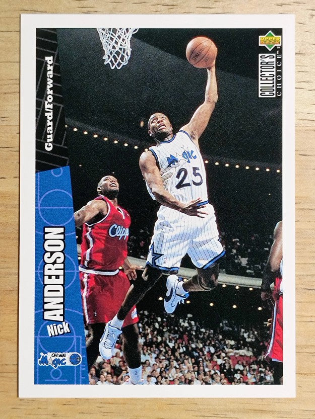 1996-97 Collector's Choice #107 Nick Anderson