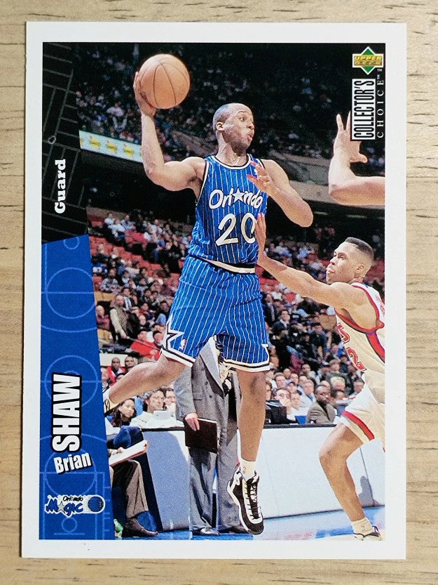 1996-97 Collector's Choice #109 Brian Shaw