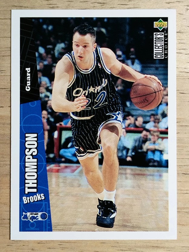 1996-97 Collector's Choice #110 Brooks Thompson