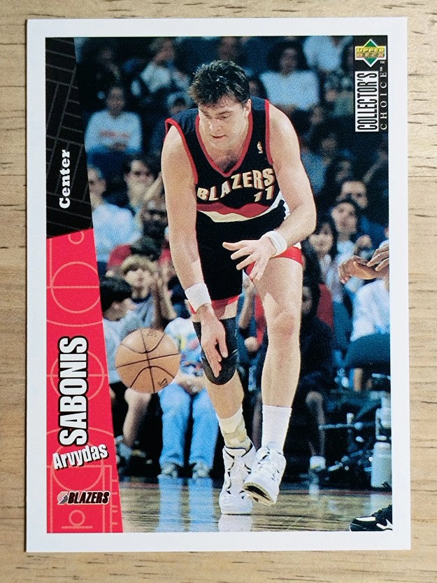 1996-97 Collector's Choice #129 Arvydas Sabonis